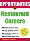 Opportunities in Restaurant Careers@